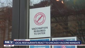 Chicago restaurants react to Lightfoot's vaccine mandate