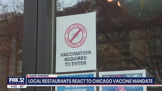 Chicago restaurants react to Lightfoot's vaccine mandate