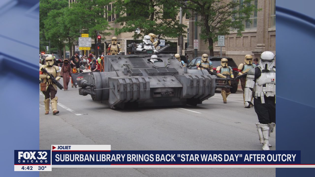 Joliet Library brings back 'Star Wars Day' after outcry