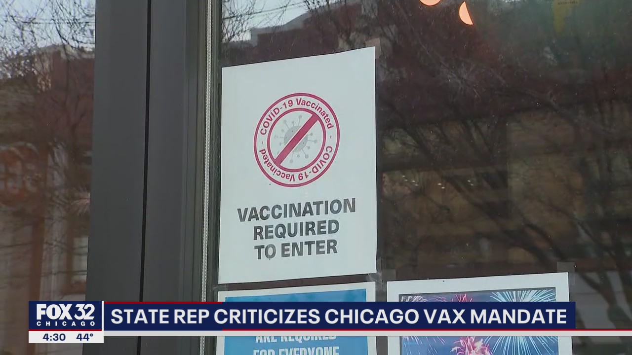 Illinois state representative criticizes vaccine mandate