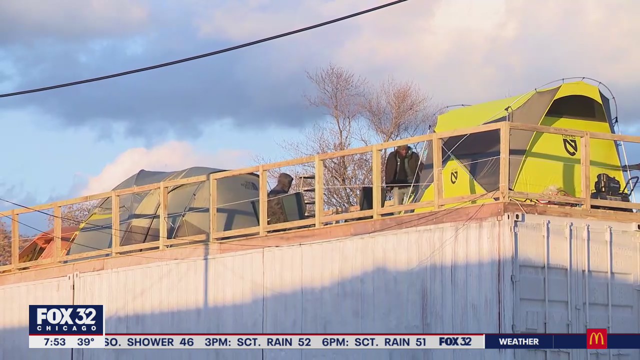 Pastor Corey Brooks living on a roof top to raise money in Woodlawn