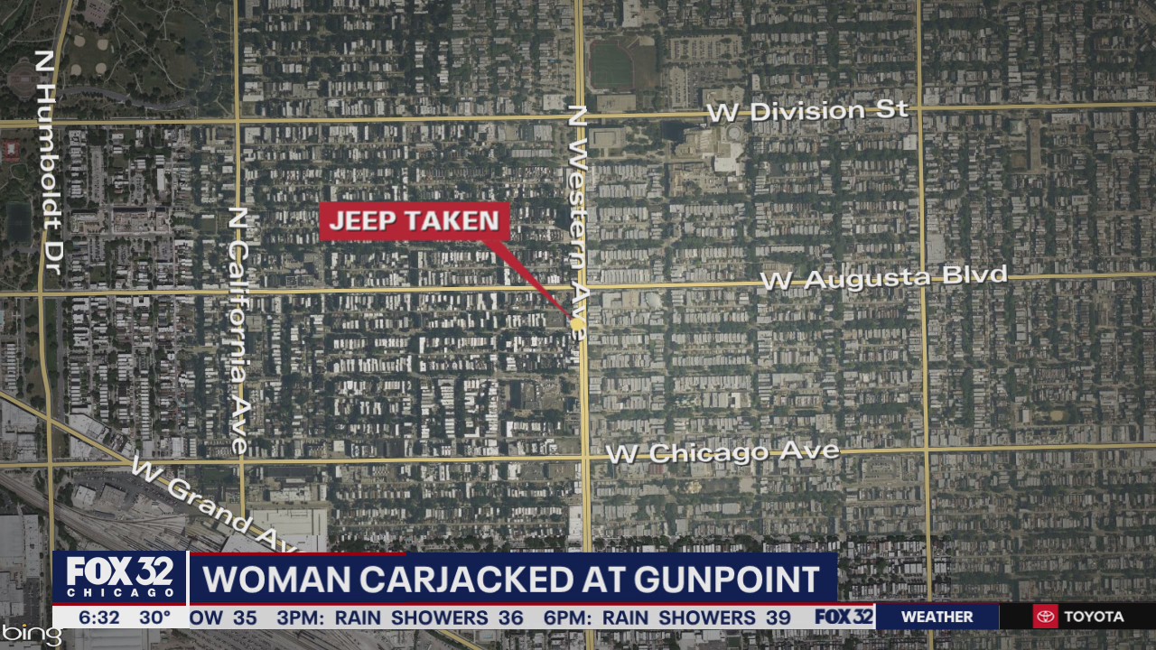 Woman carjacked at gunpoint in Ukrainian Village | FOX 32 Chicago