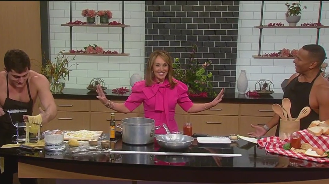 Making pasta with TikTok star Gianluca Conte