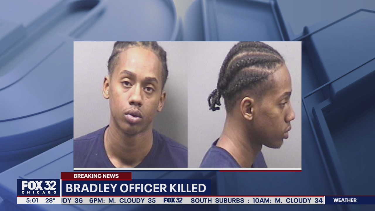 Two Bradley police officers shot at hotel overnight