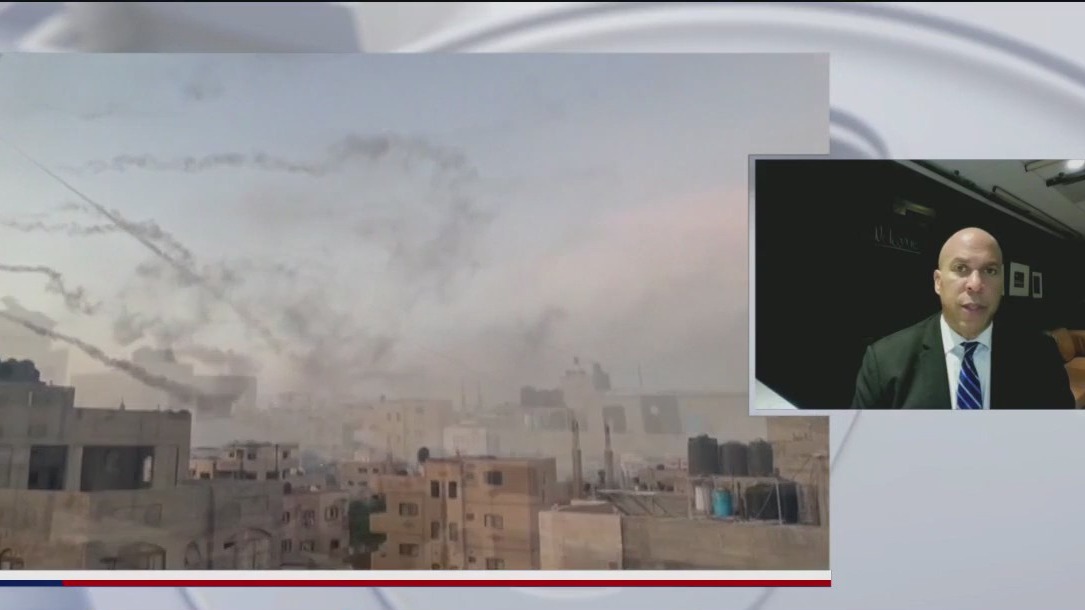 Sen. Booker was in Israel when Hamas attacked