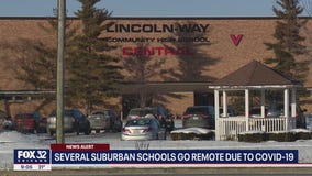 Several suburban schools go remote due to COVID-19 surge