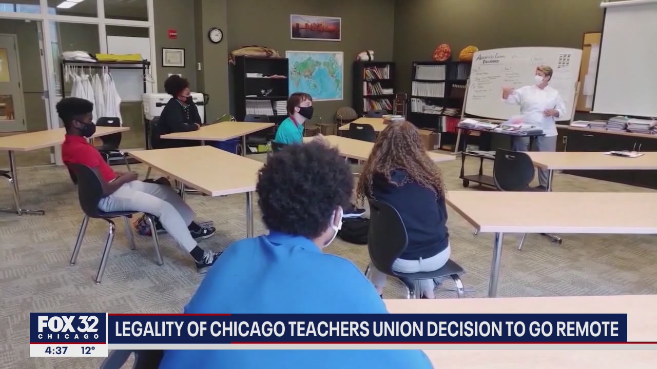 Chicago Teachers Union votes to go remote, but is it legal?