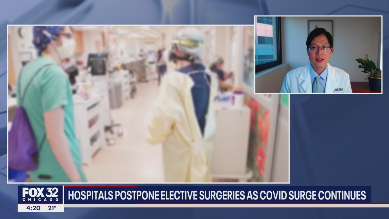 Hospitals postpone elective surgeries as COVID surge continues