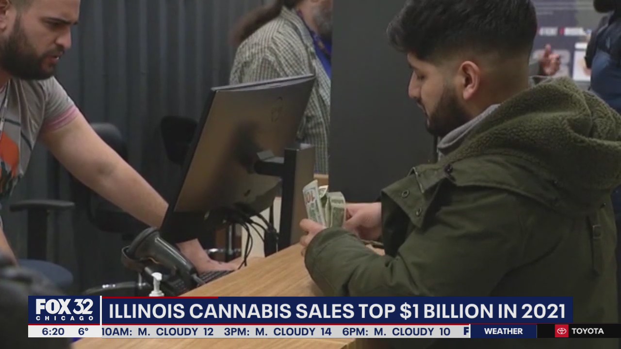 Marijuana sales in Illinois surpass $1B in 2021