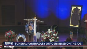 Funeral held for Bradley officer killed in the line of duty