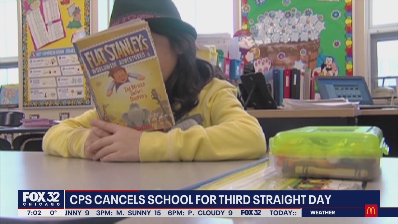 CPS cancels school for third straight day amid negotiations