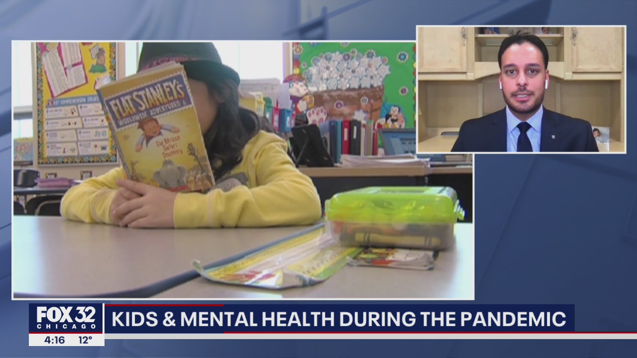 Impact on kids' mental health during COVID pandemic
