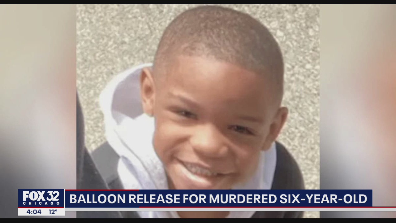 Family releases balloons for murdered 6-year-old Damari Perry