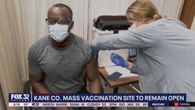 Kane County mass vaccination site to stay open through May