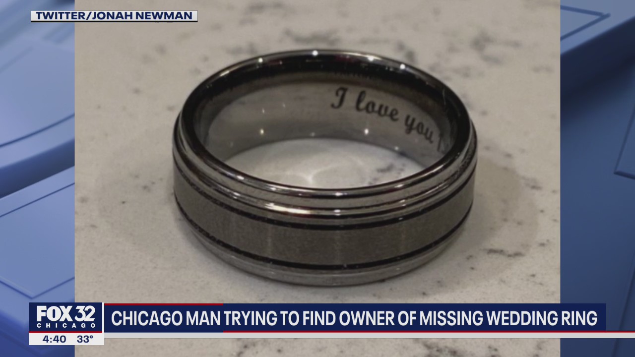 Chicago man trying to find owner of missing wedding ring