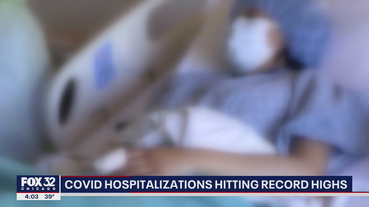 Illinois COVID-19 hospitalization record ?smashed?, Pritzker says help on the way