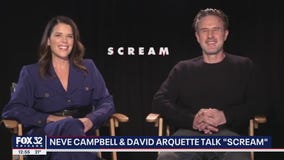 Neve Campbell, David Arquette talk return of 'Scream' franchise