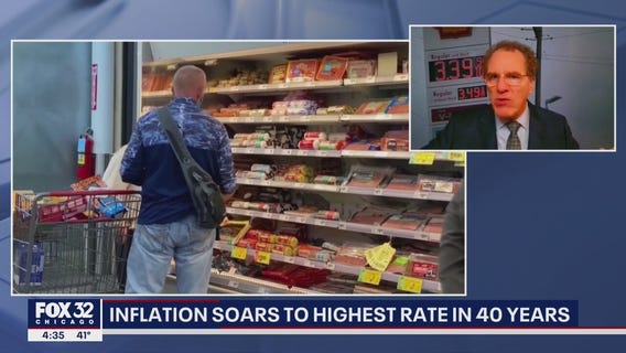 Inflation soars to highest rate in 40 years