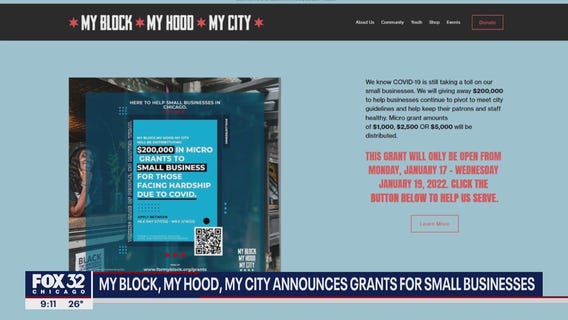 My Block, My Hood, My City announces grants for small businesses