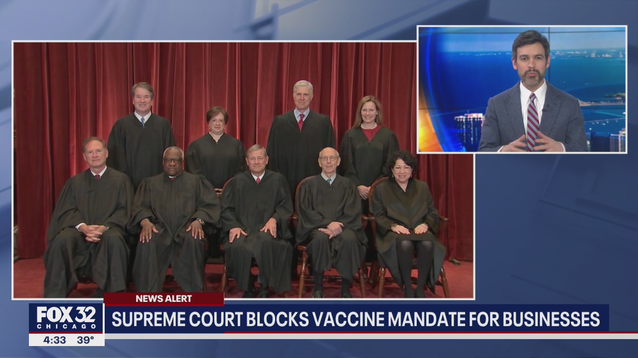 Supreme Court blocks vaccine mandate for businesses