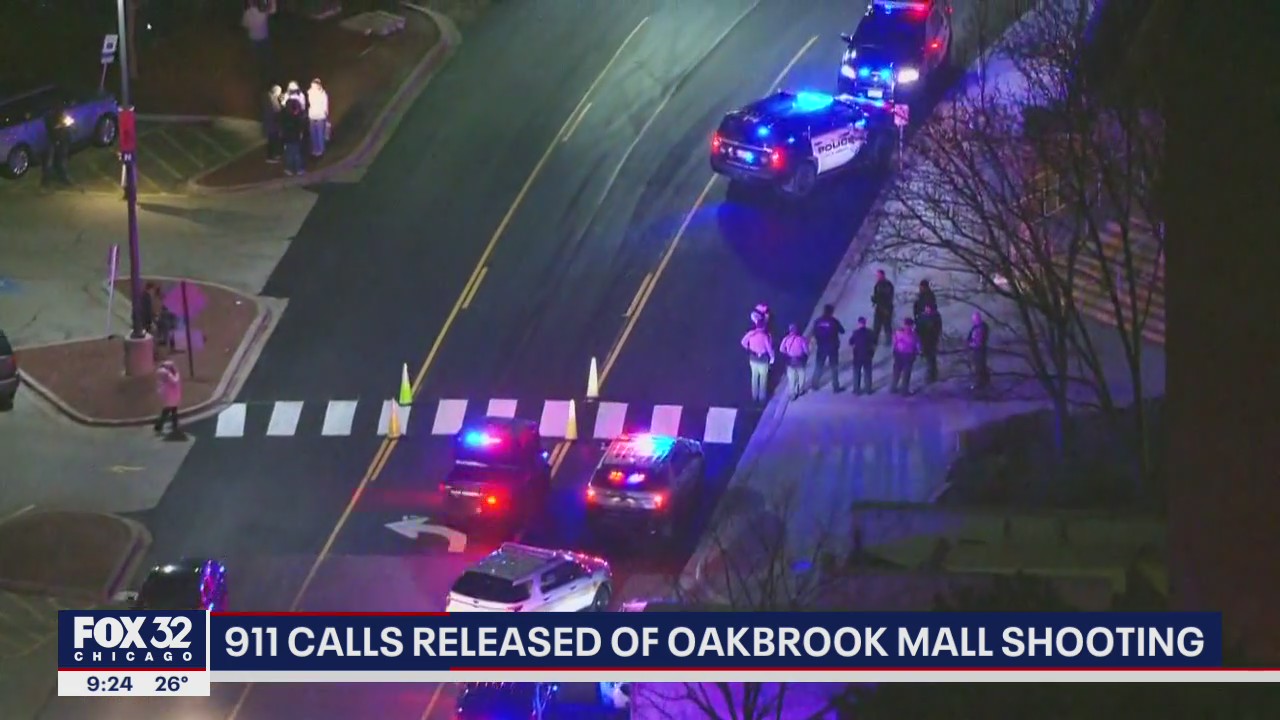 Oakbrook mall shooting: 911 calls released following shootout