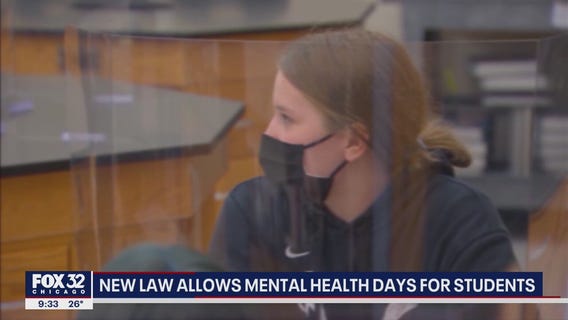 New Illinois law allows mental health days for students