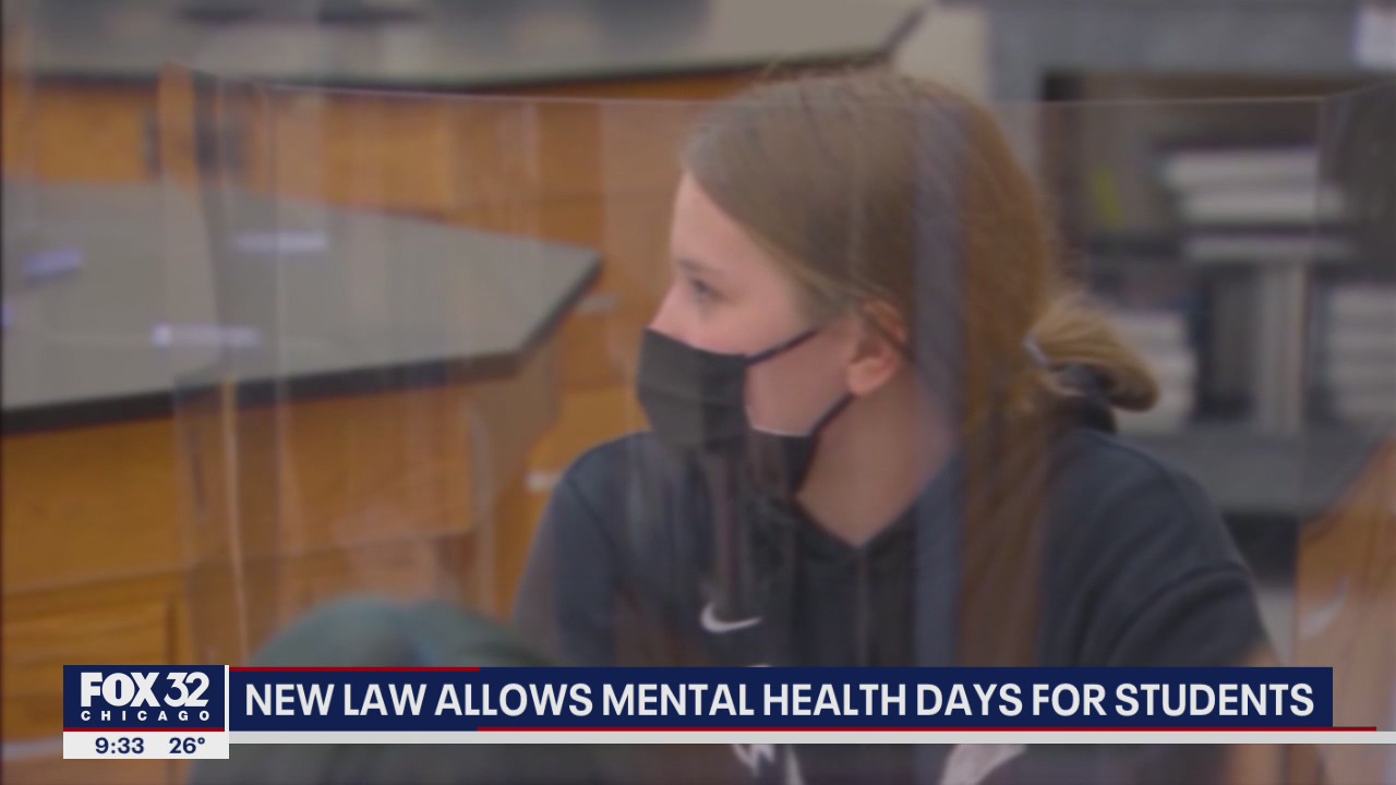 New Illinois law allows mental health days for students