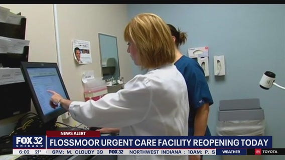 Flossmoor urgent care center reopens Tuesday
