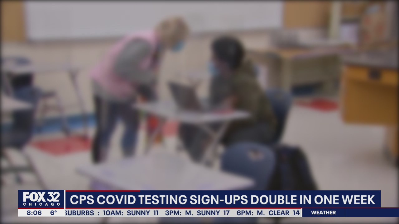 Over 82,000 students have signed up for COVID testing at Chicago Public Schools