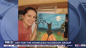 Art for the Homeless Facebook group gives back to Chicagoans experiencing homelessness