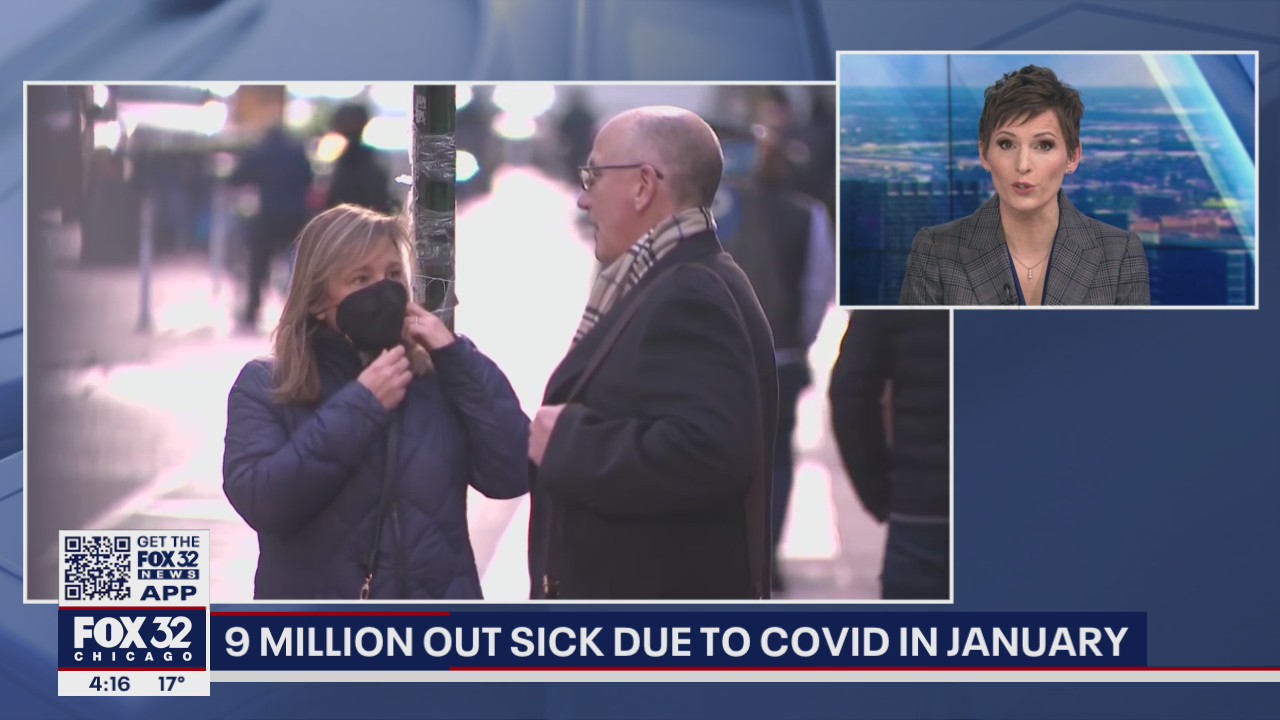 9 million Americans have been out sick this month