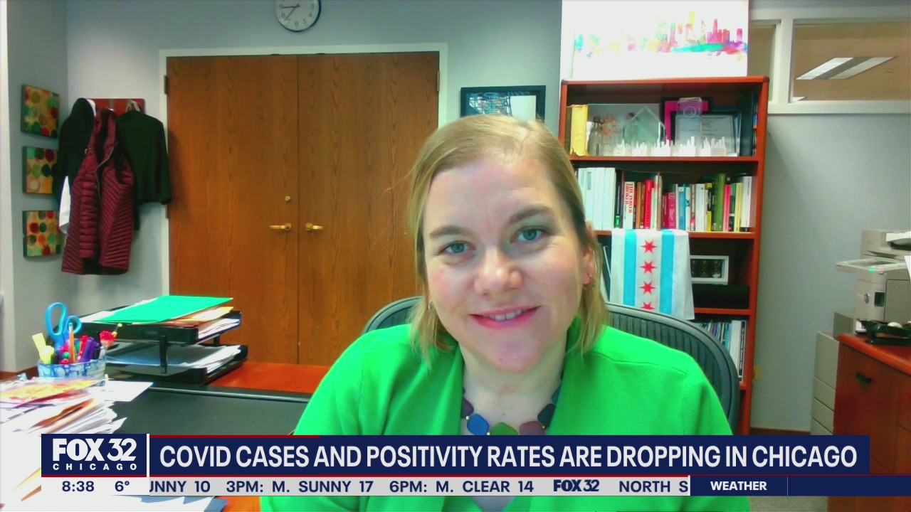 Chicago trending in the right direction in COVID cases and positivity rates