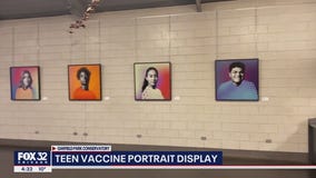 New exhibit showcases vaccinated teens
