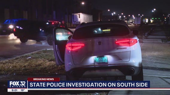 Illinois State Police surround SUV on Chicago's South Side