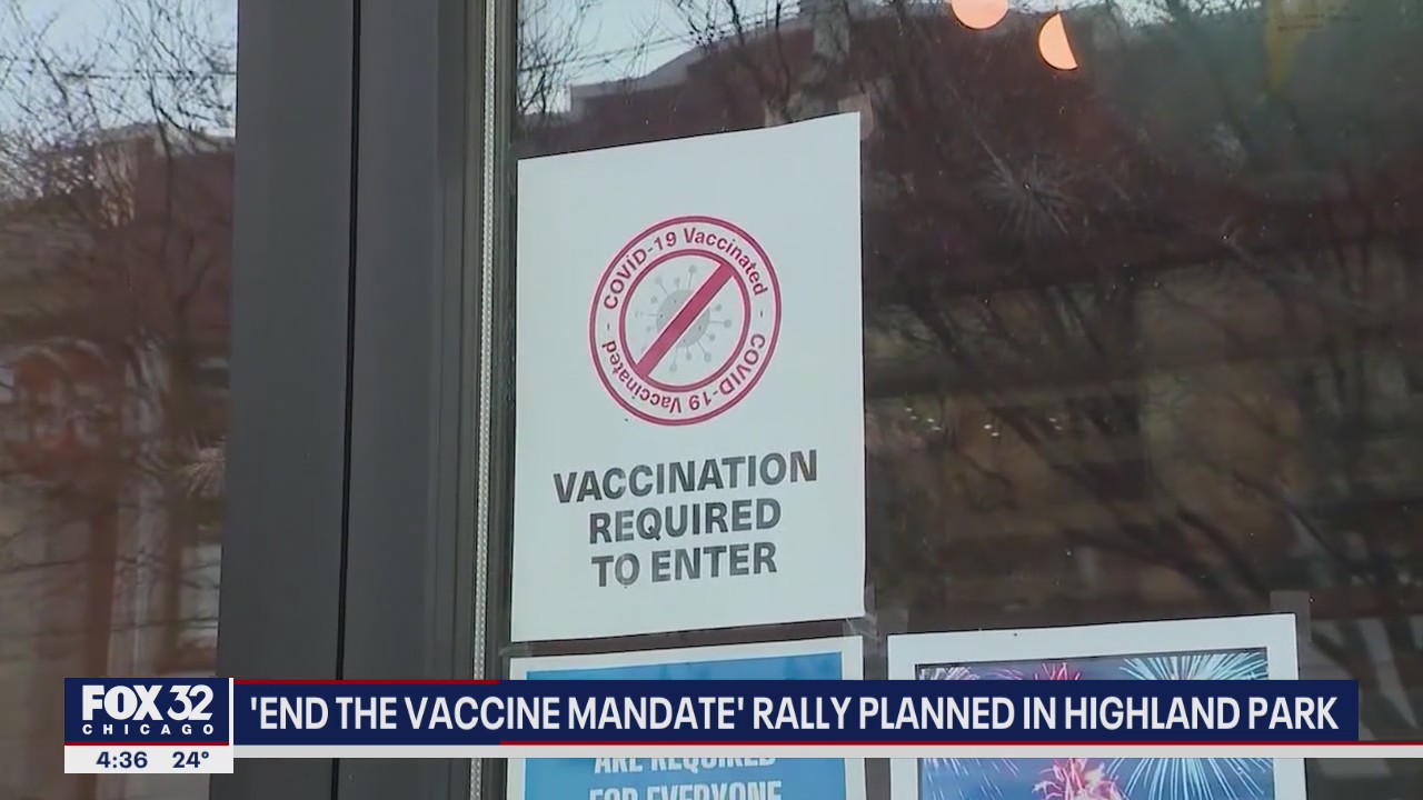 'End the Vaccine Mandate' rally planned in Highland Park