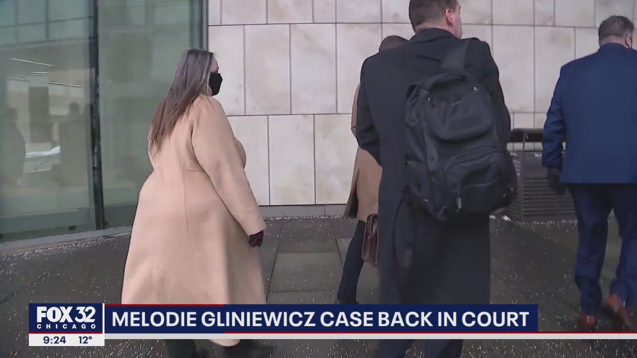 Melodie Gliniewicz, wife of officer who shot himself to cover up crimes, back in court