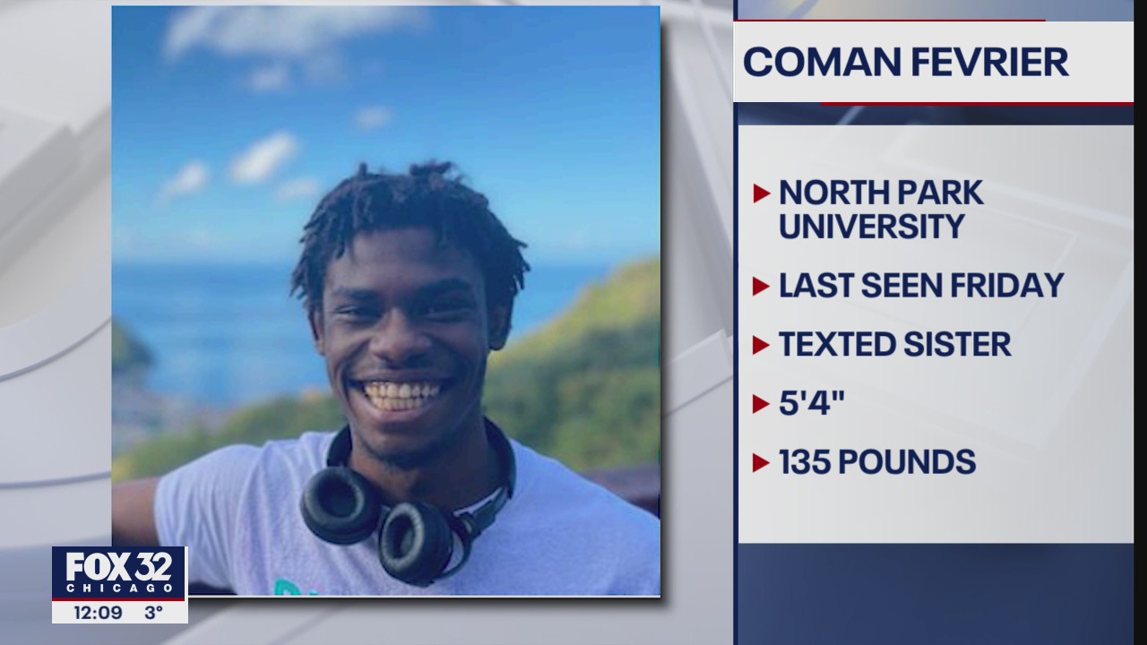 North Park University student reported missing since Saturday