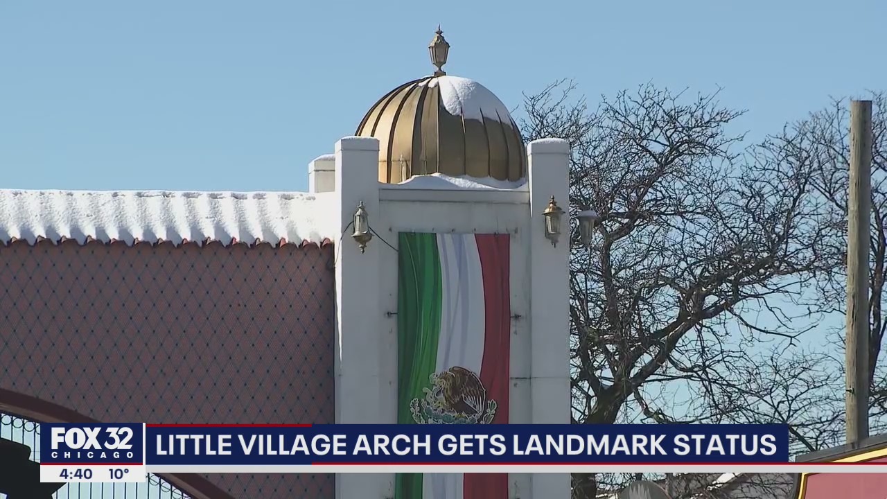 Little Village arch gets landmark status from Chicago City Council
