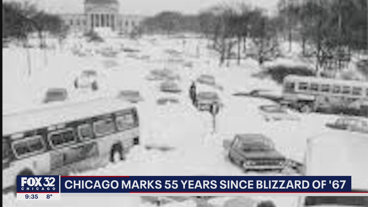 Chicago marks 55 years since Blizzard of '67