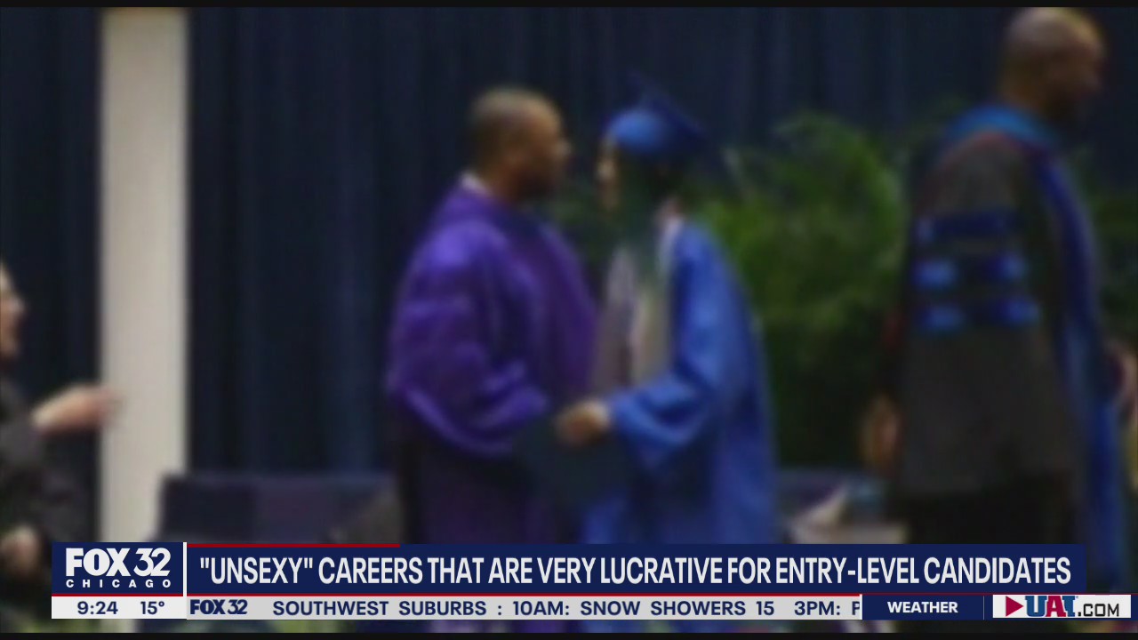 'Unsexy' careers that pay well for entry-level candidates, recent graduates