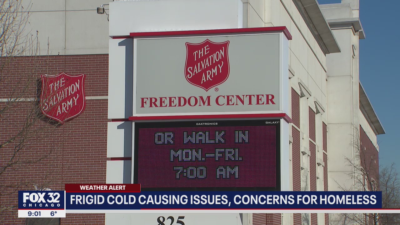 Salvation Army opens emergency location as bitter cold plagues Chicago area