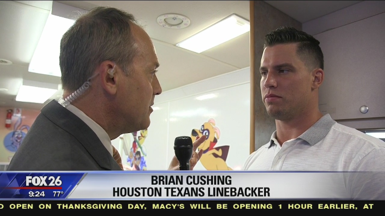 Texans linebacker Cushing leads Bright Smiles Bright Futures effort
