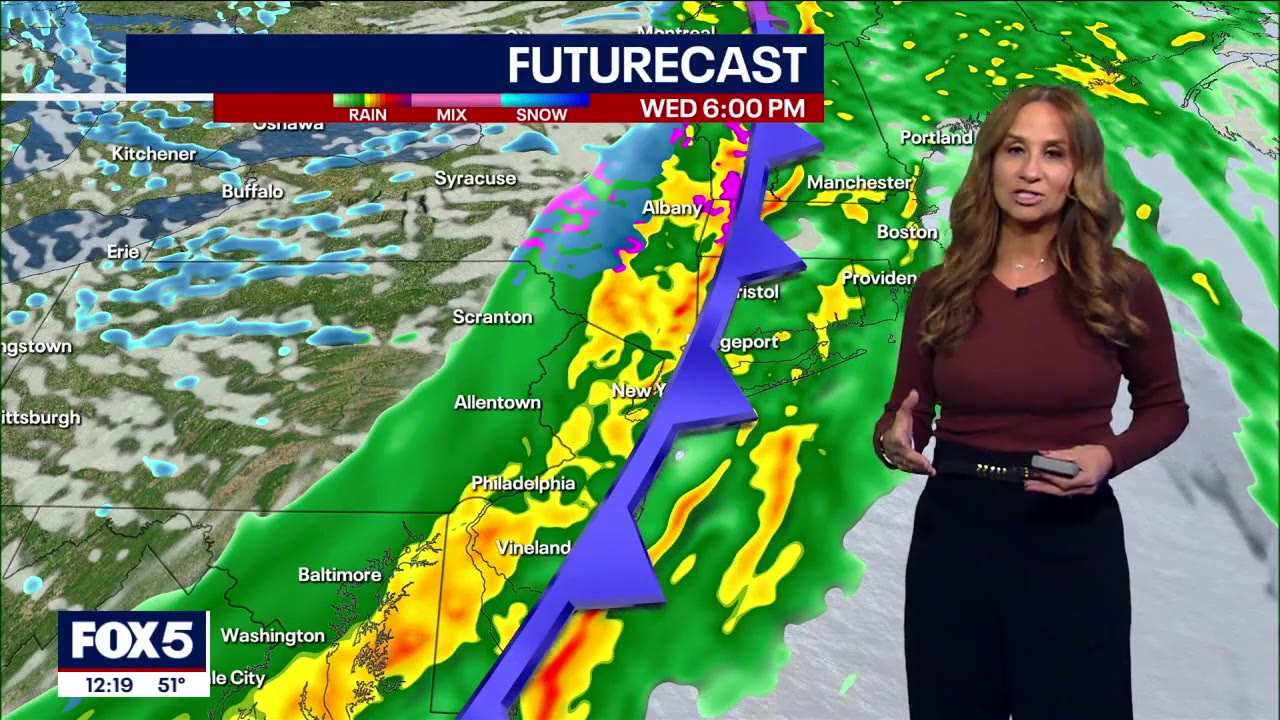 NYC weather forecast