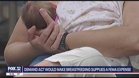 Sen. Tammy Duckworth and Rep. Lauren Underwood push to have breastfeeding-related expenses included in FEMA disaster reimbursements