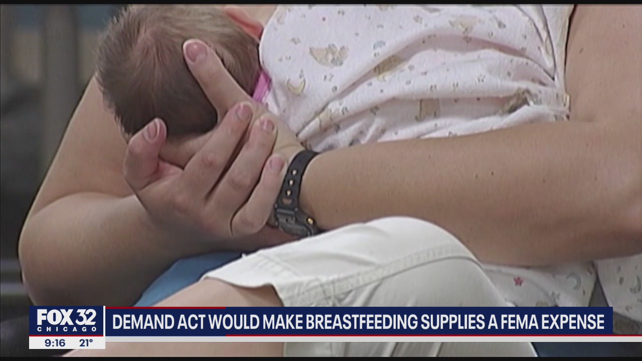 Sen. Tammy Duckworth and Rep. Lauren Underwood push to have breastfeeding-related expenses included in FEMA disaster reimbursements