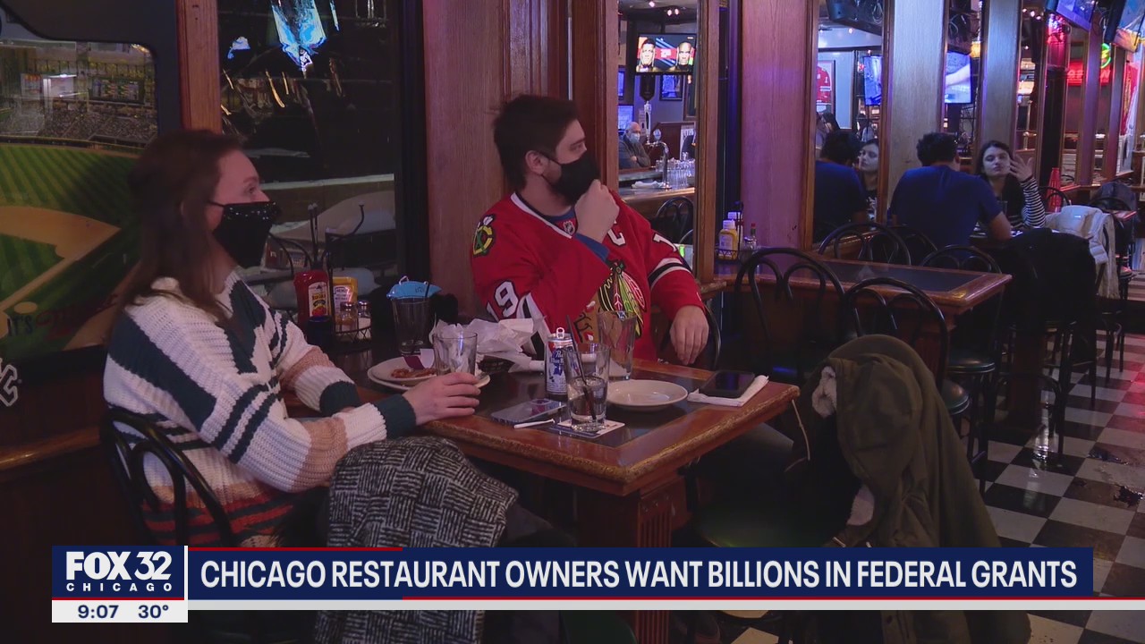 Chicago restaurant owners want billions in federal grants
