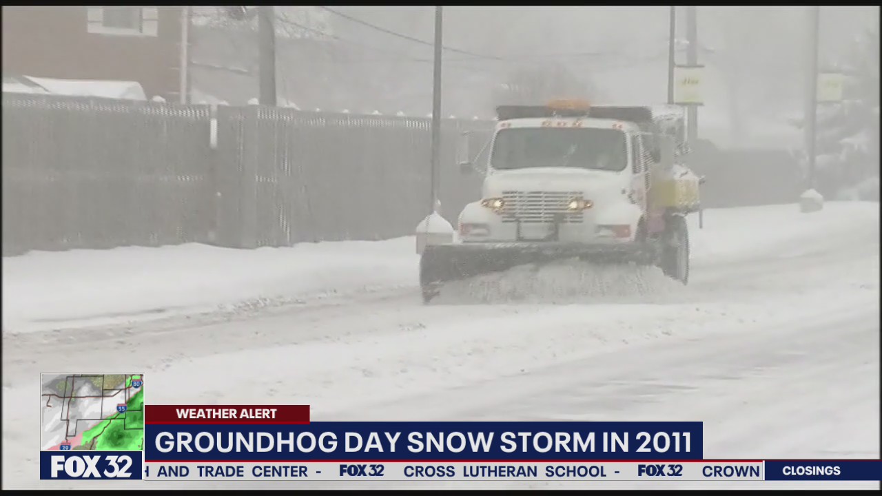 Chicago officials warn of rough morning commute as winter storm begins moving in