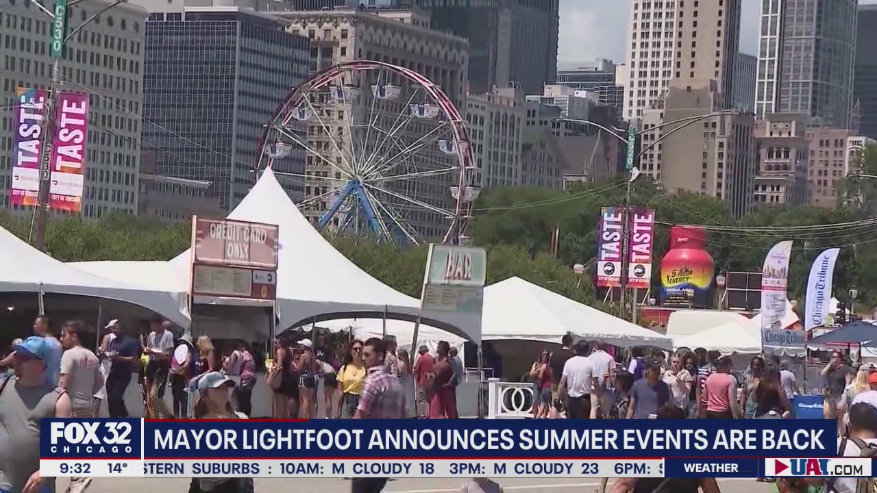 What does the return of summer festivals mean for Mayor Lightfoot's re-election chances?