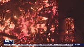 Warehouse fire in Bartlett has been raging for 20 hours and counting