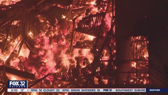 Warehouse fire in Bartlett has been raging for 20 hours and counting